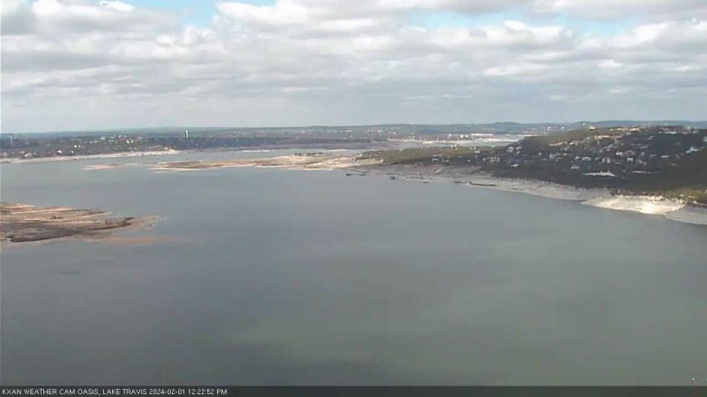 Lake Travis webcam, February 1, 2024 12:25 PM CT