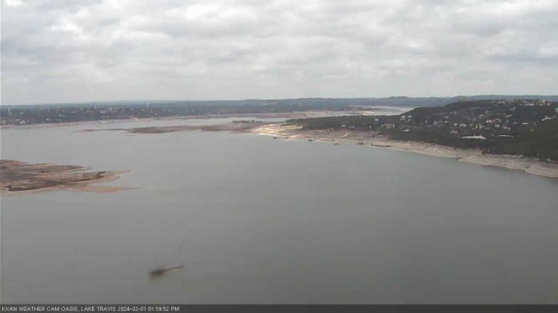 Lake Travis webcam, February 1, 2024 2:00 PM CT