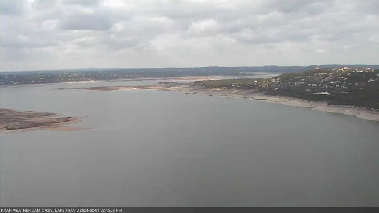 Lake Travis webcam, February 1, 2024 2:45 PM CT