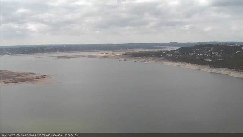 Lake Travis webcam, February 1, 2024 3:00 PM CT