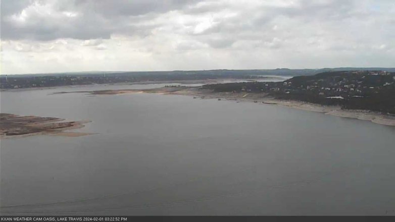 Lake Travis webcam, February 1, 2024 3:25 PM CT