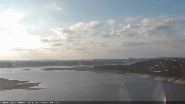 Lake Travis webcam, February 1, 2024 5:00 PM CT