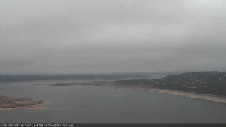 Lake Travis webcam, February 2, 2024 11:00 AM CT