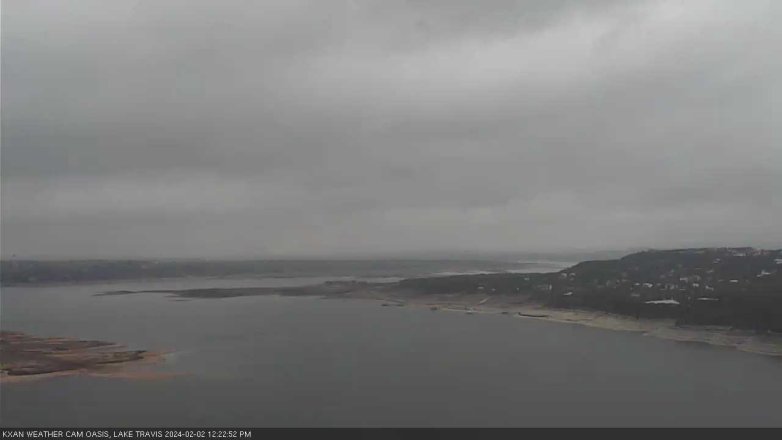 Lake Travis webcam, February 2, 2024 12:25 PM CT