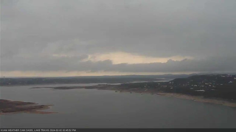 Lake Travis webcam, February 2, 2024 2:45 PM CT