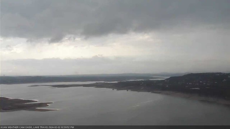 Lake Travis webcam, February 2, 2024 3:00 PM CT