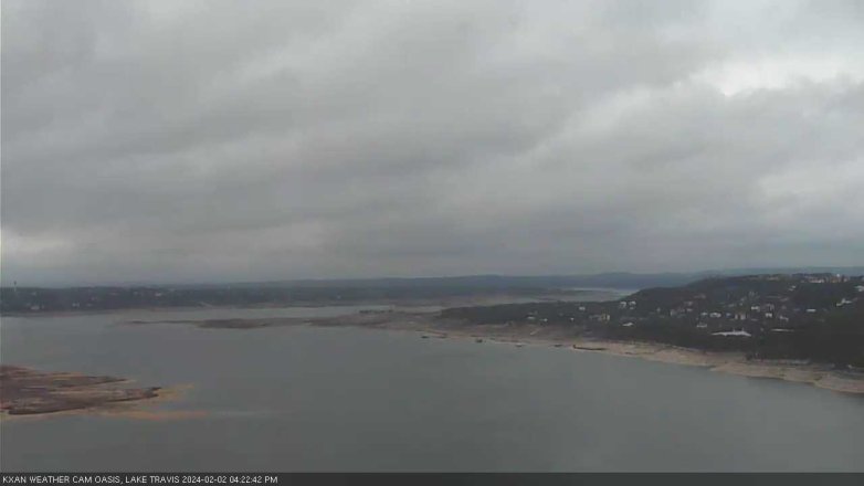Lake Travis webcam, February 2, 2024 4:25 PM CT