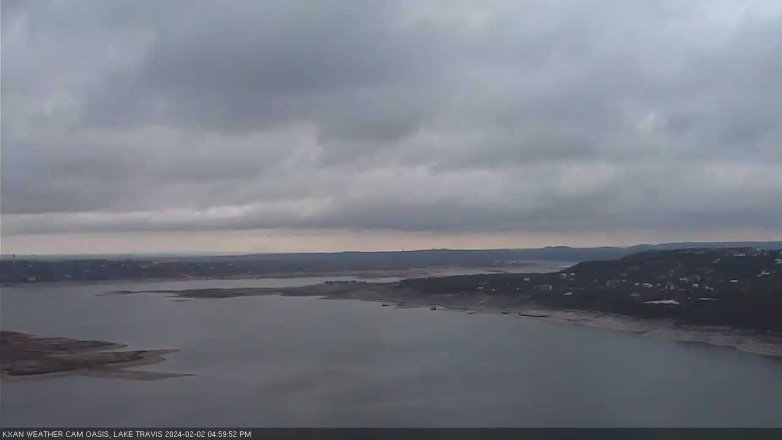 Lake Travis webcam, February 2, 2024 5:00 PM CT
