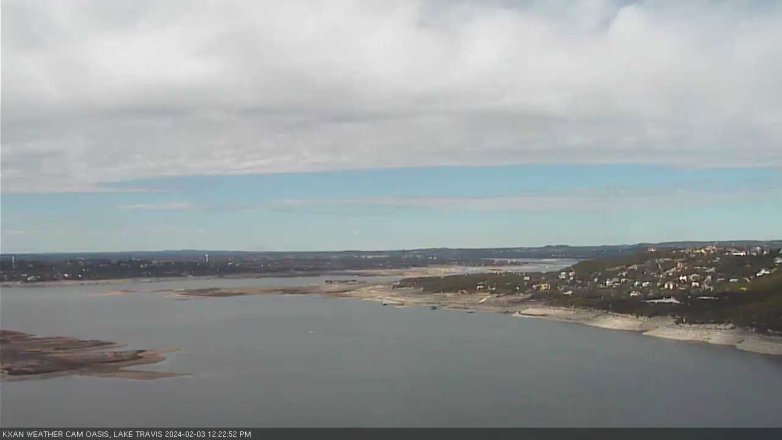 Lake Travis webcam, February 3, 2024 12:25 PM CT