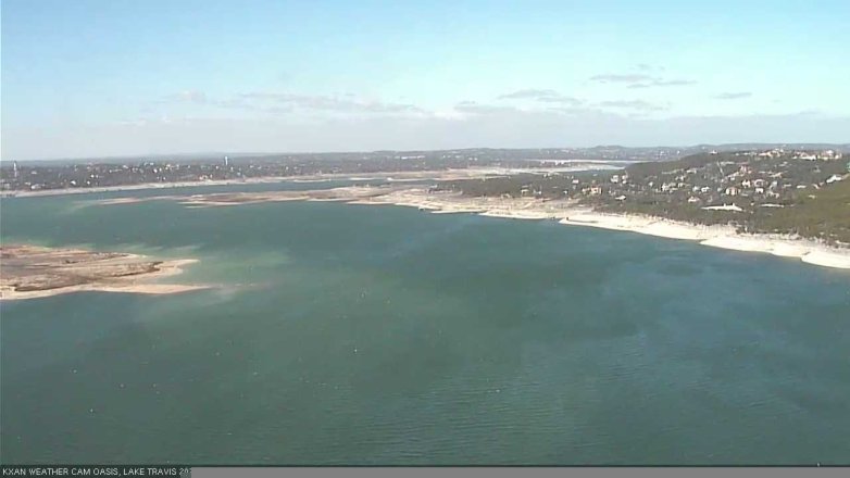 Lake Travis webcam, February 4, 2024 11:45 AM CT