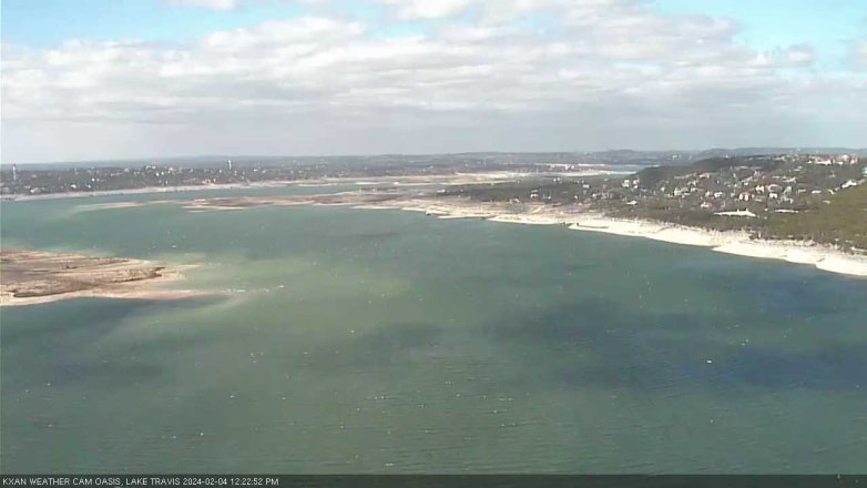 Lake Travis webcam, February 4, 2024 12:25 PM CT