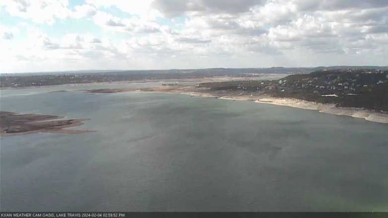 Lake Travis webcam, February 4, 2024 3:00 PM CT