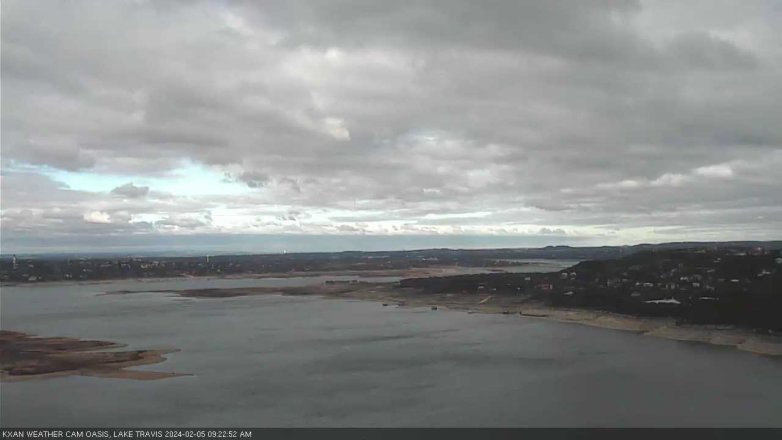 Lake Travis webcam, February 5, 2024 9:25 AM CT
