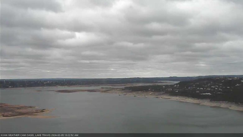 Lake Travis webcam, February 5, 2024 10:25 AM CT