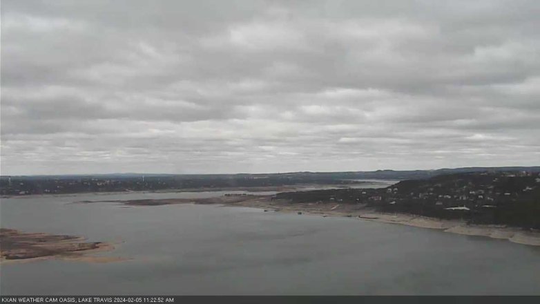 Lake Travis webcam, February 5, 2024 11:25 AM CT
