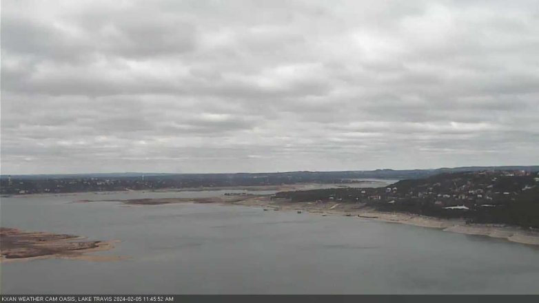 Lake Travis webcam, February 5, 2024 11:45 AM CT