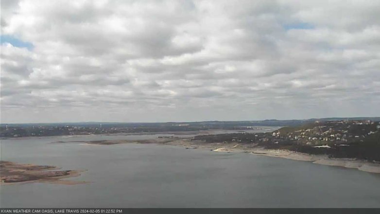 Lake Travis webcam, February 5, 2024 1:25 PM CT