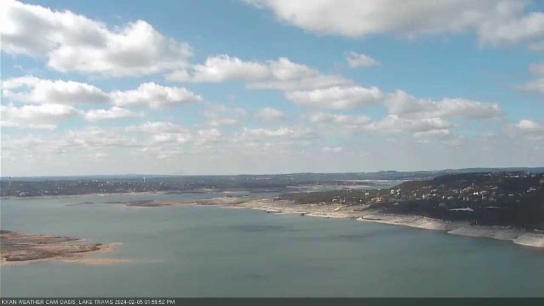Lake Travis webcam, February 5, 2024 2:00 PM CT