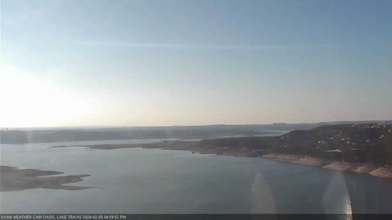 Lake Travis webcam, February 5, 2024 5:00 PM CT