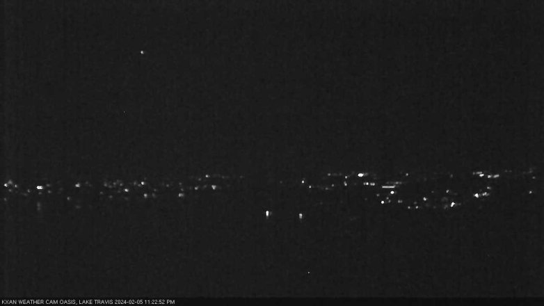 Lake Travis webcam, February 5, 2024 11:25 PM CT