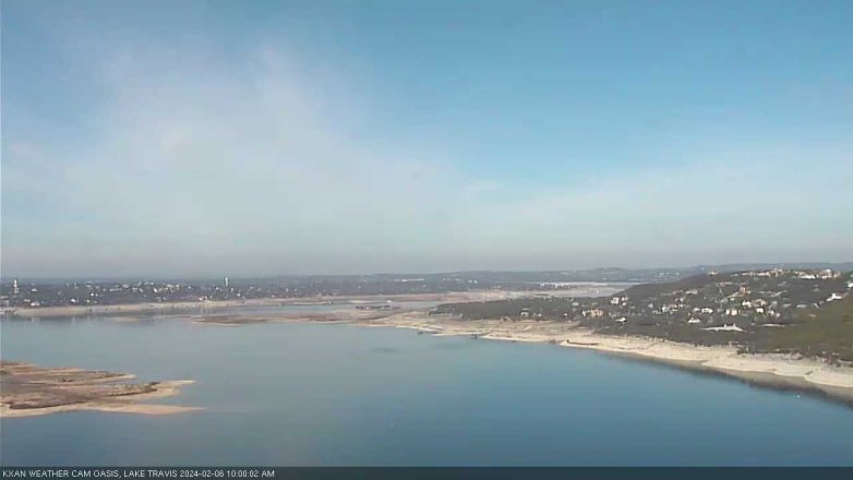 Lake Travis webcam, February 6, 2024 10:00 AM CT