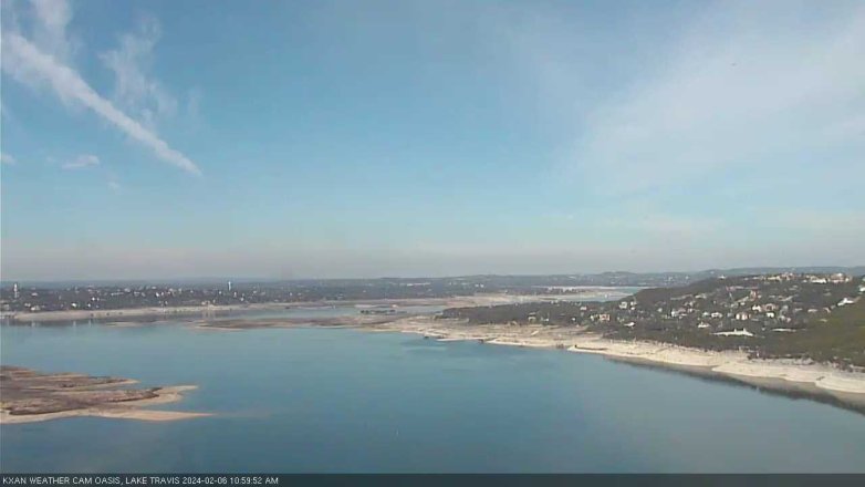 Lake Travis webcam, February 6, 2024 11:00 AM CT