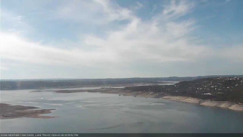 Lake Travis webcam, February 6, 2024 4:00 PM CT