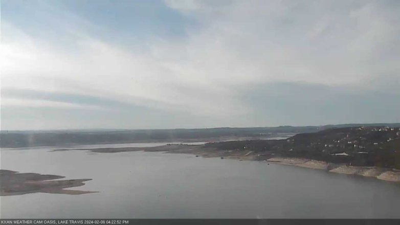 Lake Travis webcam, February 6, 2024 4:25 PM CT
