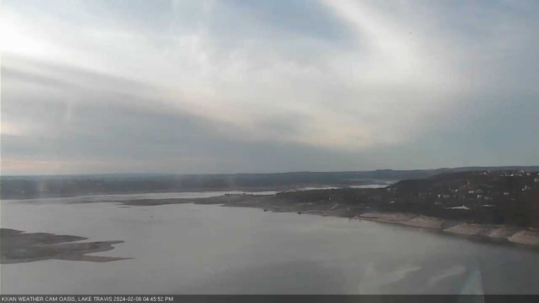 Lake Travis webcam, February 6, 2024 4:45 PM CT