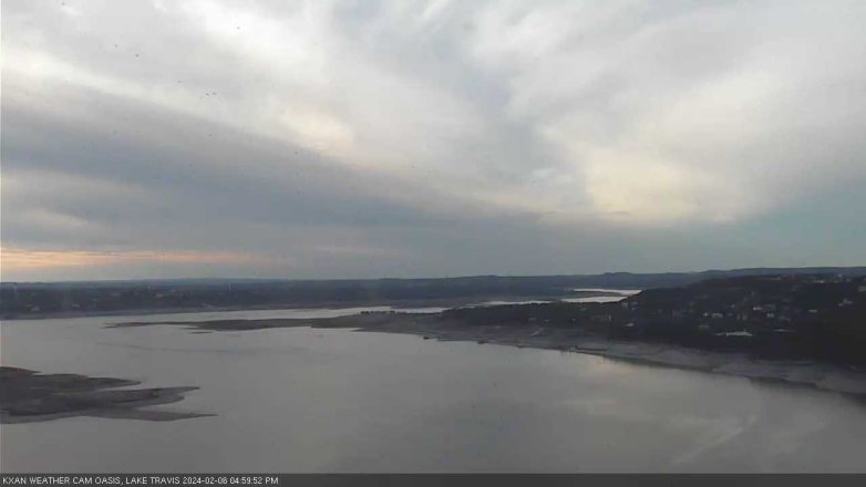 Lake Travis webcam, February 6, 2024 5:00 PM CT