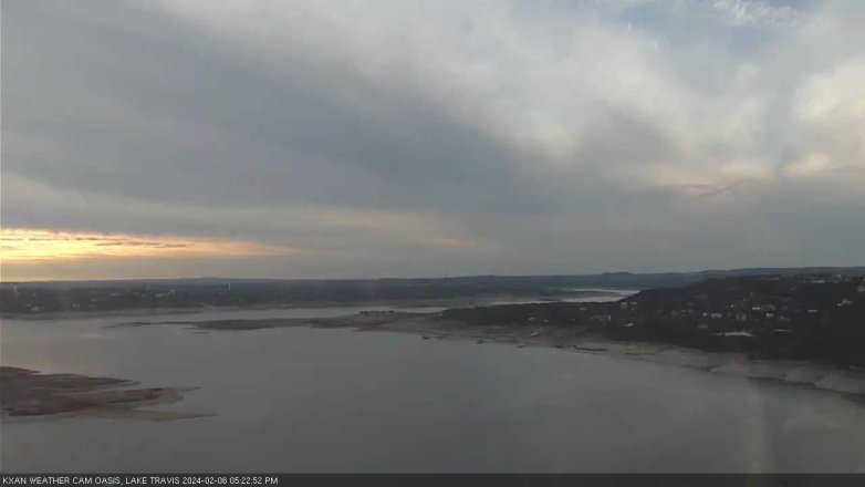 Lake Travis webcam, February 6, 2024 5:25 PM CT
