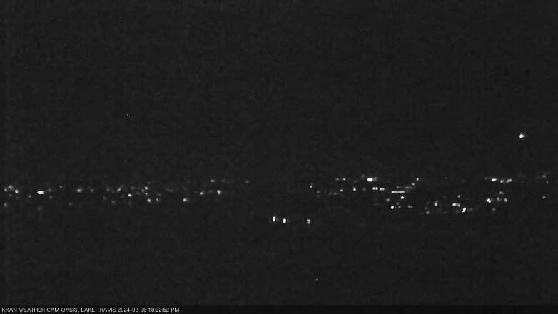 Lake Travis webcam, February 6, 2024 10:25 PM CT