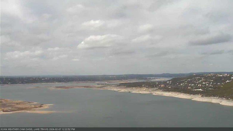 Lake Travis webcam, February 7, 2024 12:25 PM CT