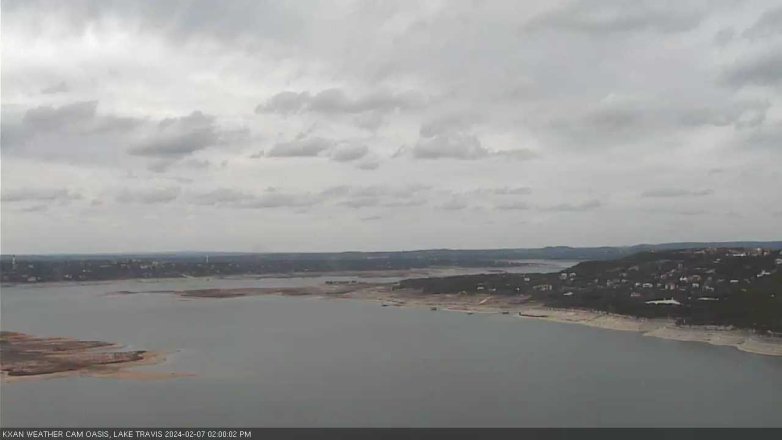 Lake Travis webcam, February 7, 2024 2:00 PM CT