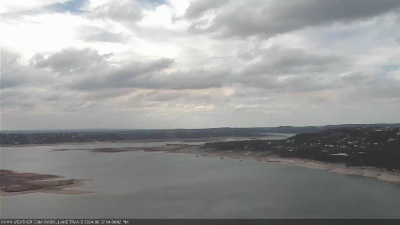 Lake Travis webcam, February 7, 2024 4:00 PM CT