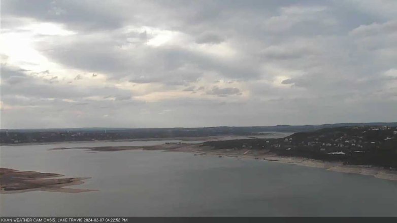 Lake Travis webcam, February 7, 2024 4:25 PM CT