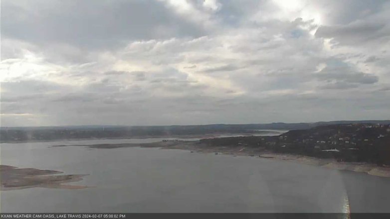 Lake Travis webcam, February 7, 2024 5:00 PM CT