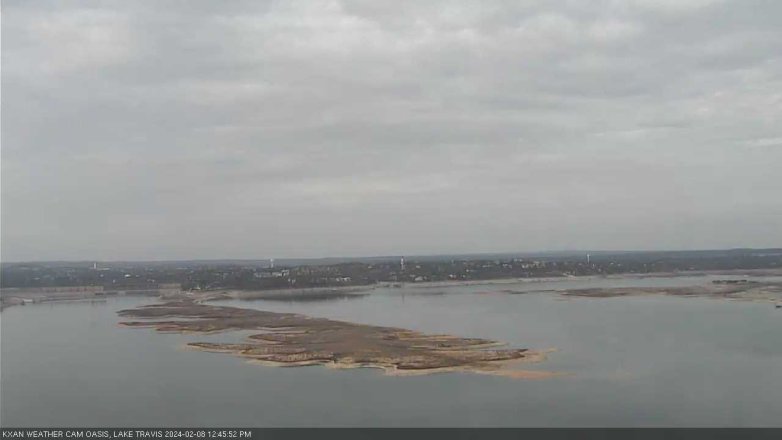 Lake Travis webcam, February 8, 2024 12:45 PM CT