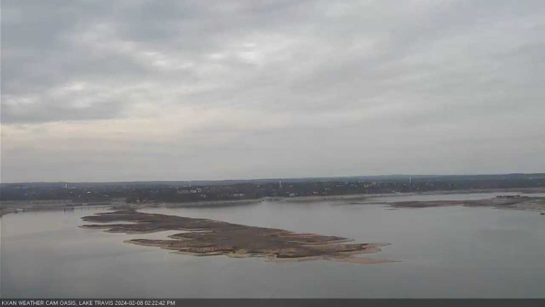Lake Travis webcam, February 8, 2024 2:25 PM CT