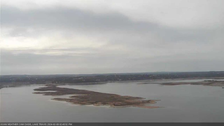 Lake Travis webcam, February 8, 2024 2:45 PM CT