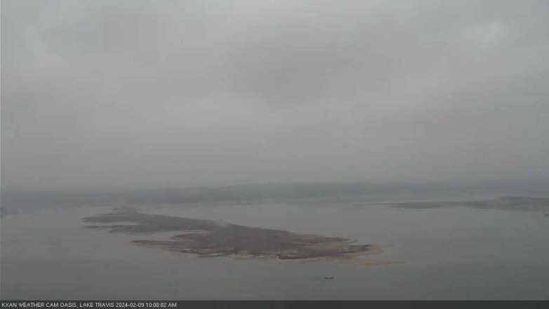 Lake Travis webcam, February 9, 2024 10:00 AM CT