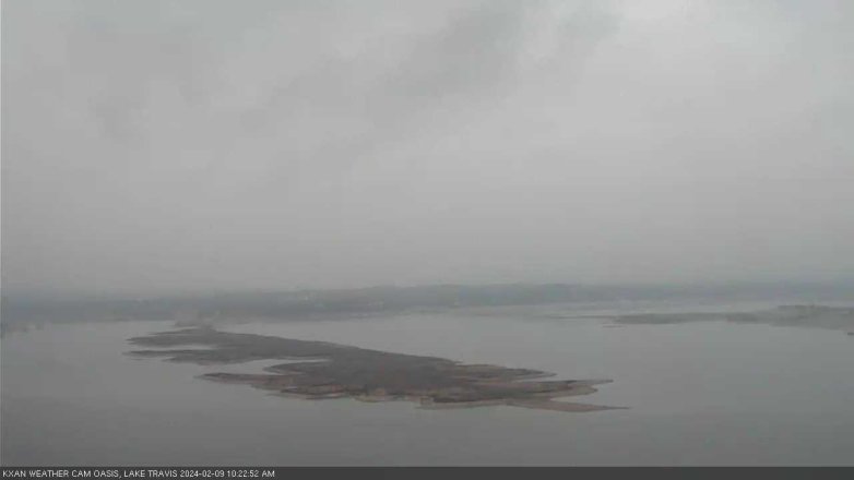 Lake Travis webcam, February 9, 2024 10:25 AM CT