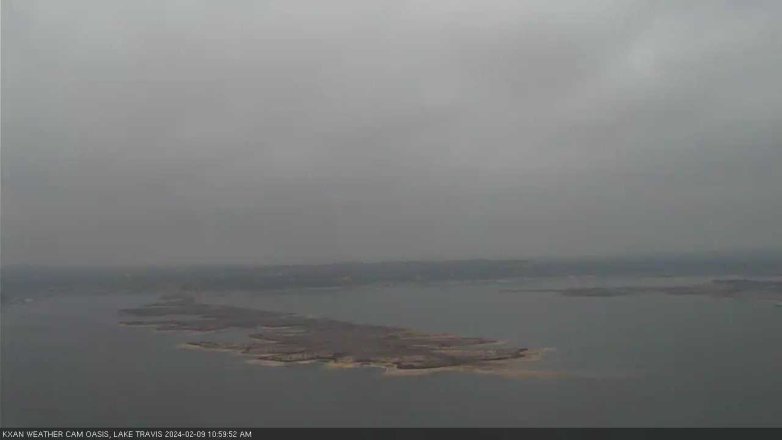 Lake Travis webcam, February 9, 2024 11:00 AM CT