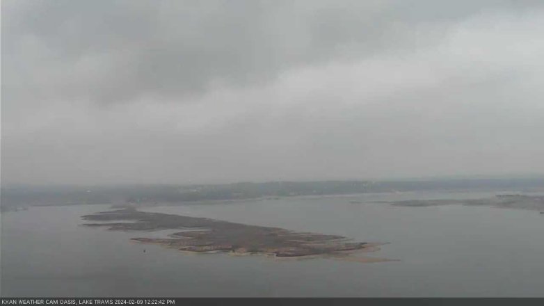 Lake Travis webcam, February 9, 2024 12:25 PM CT