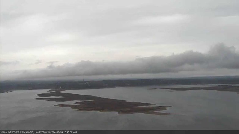 Lake Travis webcam, February 10, 2024 10:45 AM CT