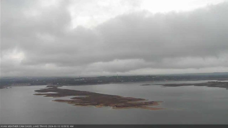 Lake Travis webcam, February 10, 2024 11:00 AM CT