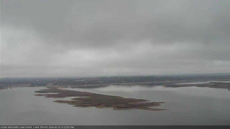 Lake Travis webcam, February 10, 2024 12:25 PM CT
