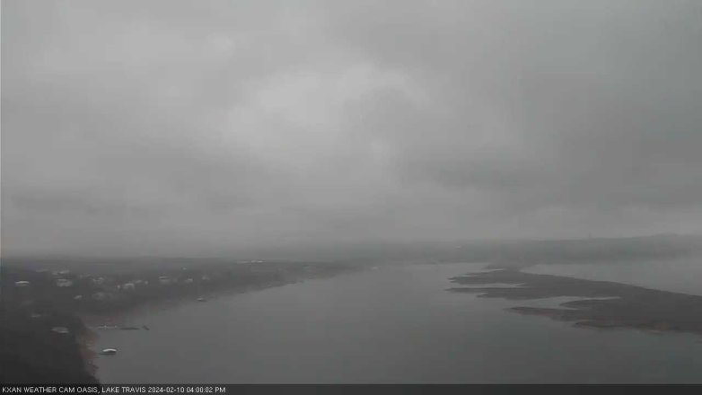 Lake Travis webcam, February 10, 2024 4:00 PM CT