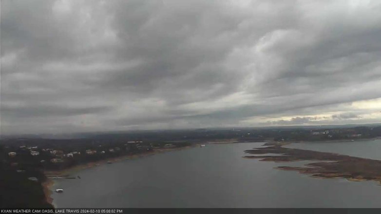 Lake Travis webcam, February 10, 2024 5:00 PM CT