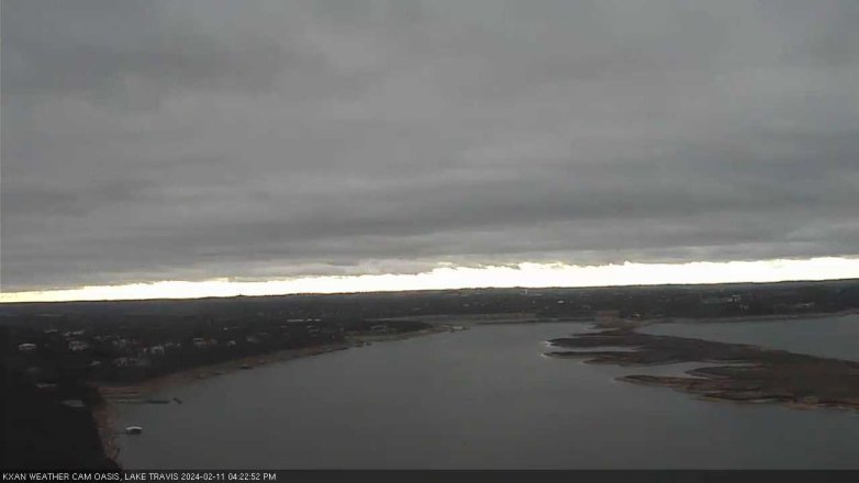 Lake Travis webcam, February 11, 2024 4:25 PM CT